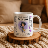 Scorpio Zodiac Mug - Image 7 | CreadGift