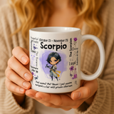 Scorpio Zodiac Mug - Image 6 | CreadGift