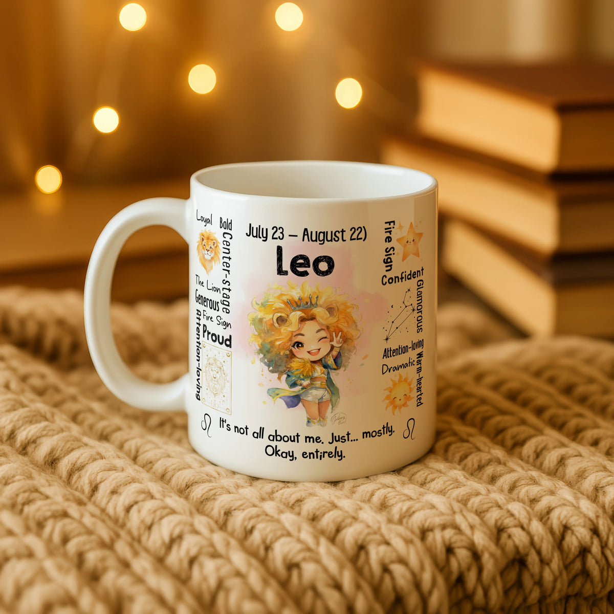 Leo Zodiac Mug - Image 6 | CreadGift