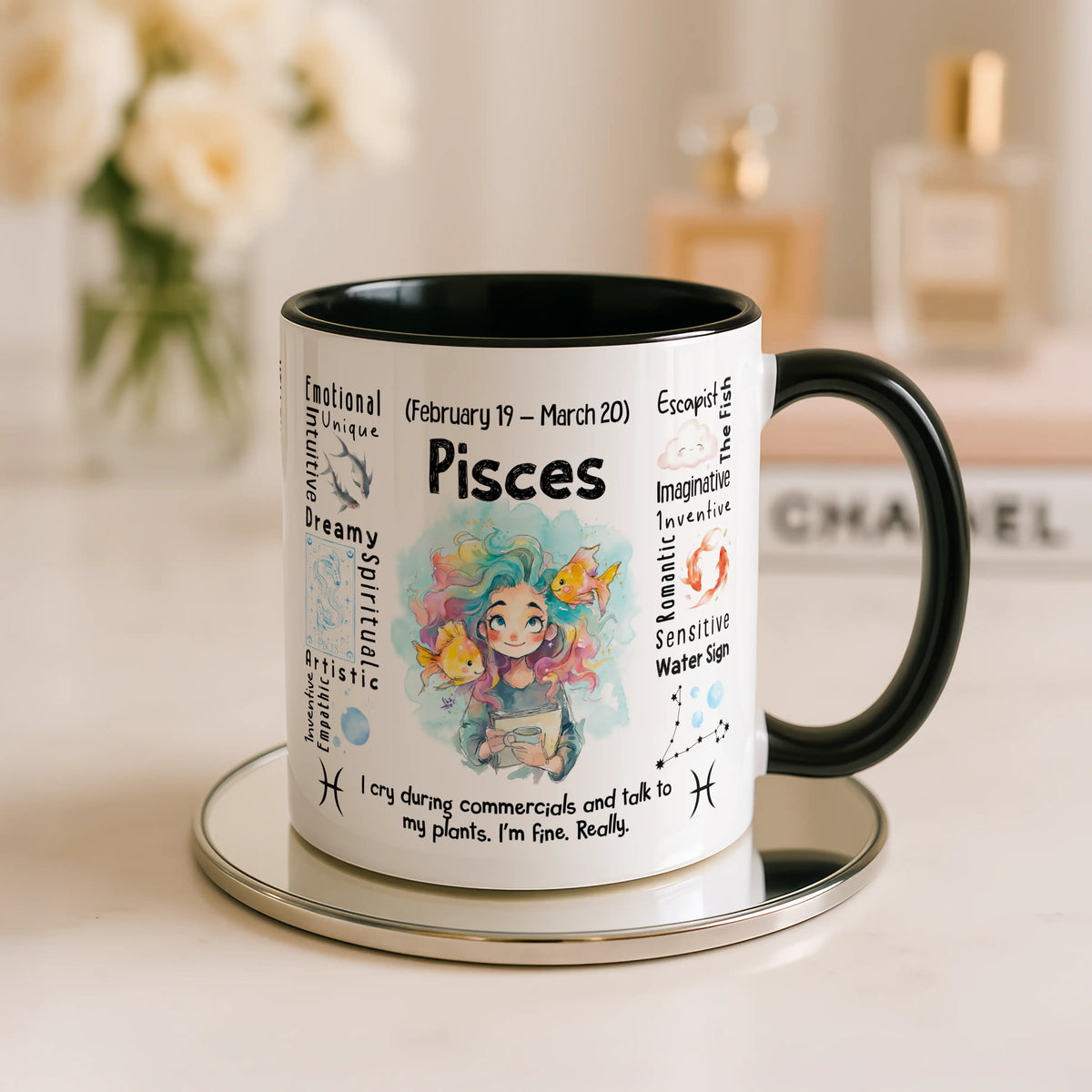 Pisces Zodiac Mug - Image 1 | CreadGift